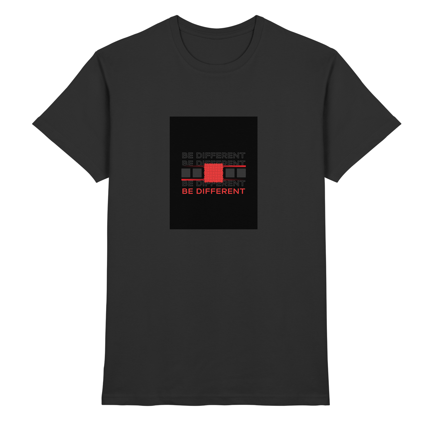 Be Different Tshirt Herren - Premium Shirt