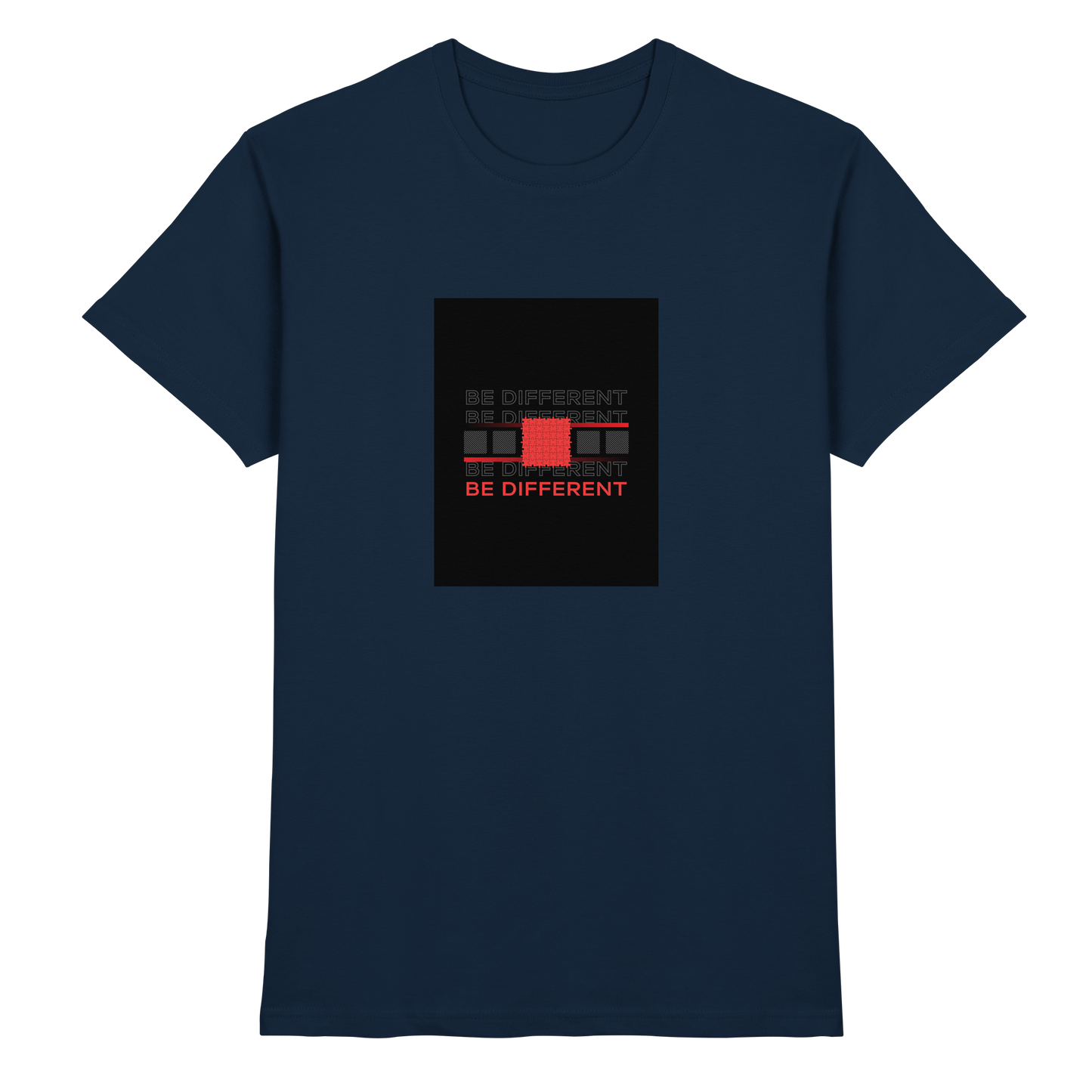 Be Different Tshirt Herren - Premium Shirt
