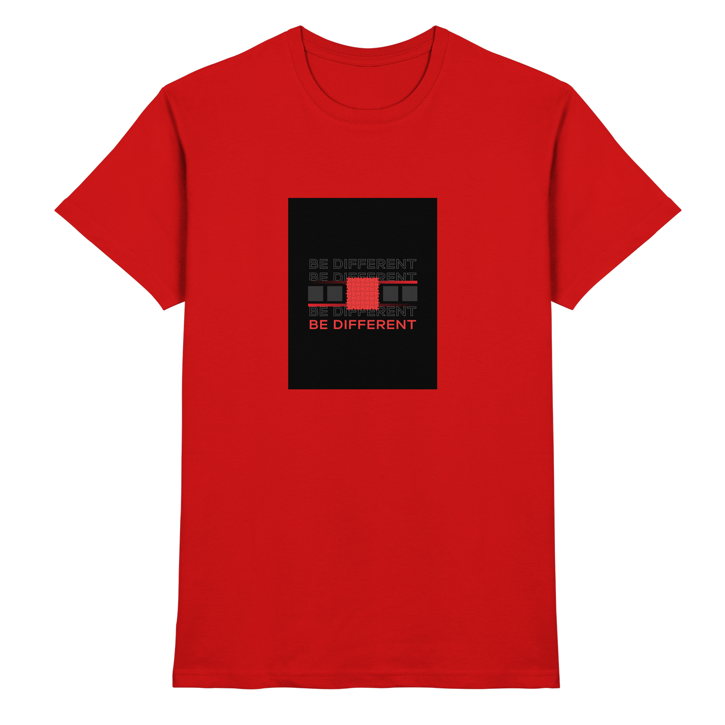 Be Different Tshirt Herren - Premium Shirt
