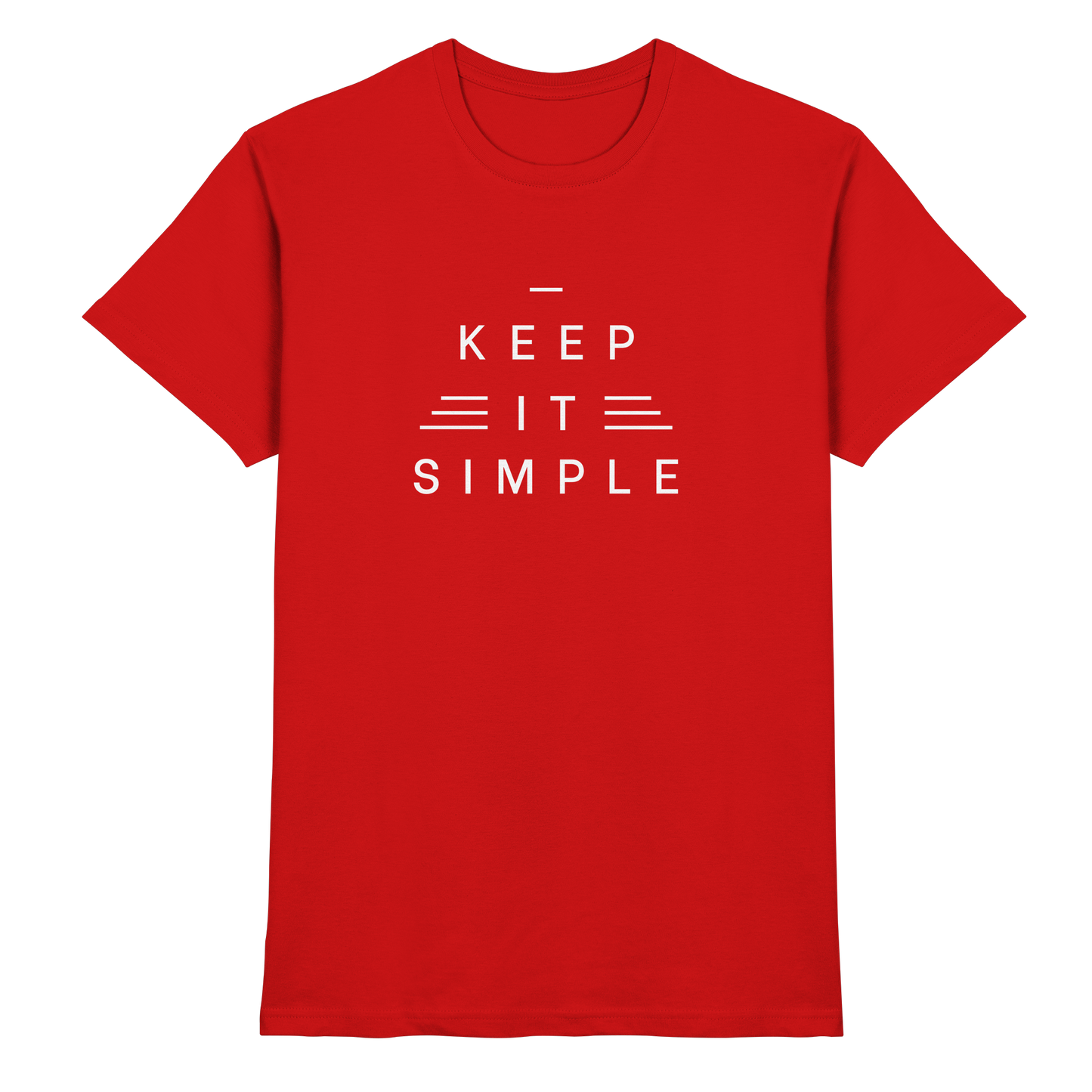 Keep it simple Herren T-shirt - Premium Shirt