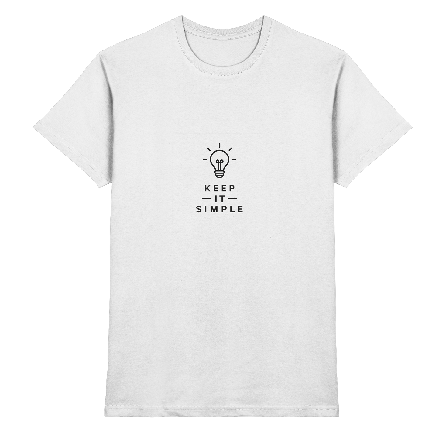 Keep it simple light - Premium Shirt