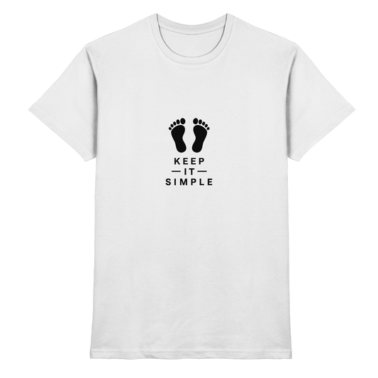 Keep it simple foot - Premium Shirt