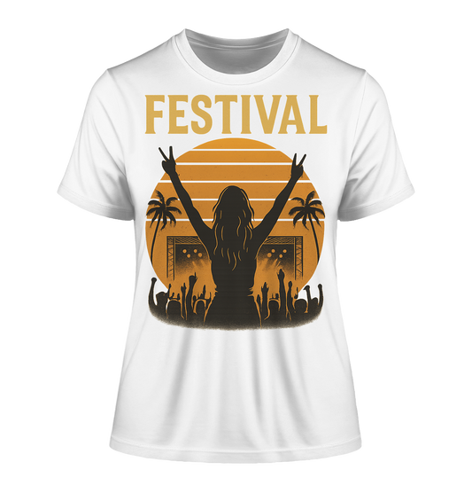 Festival - Fitted Ladies Organic Shirt