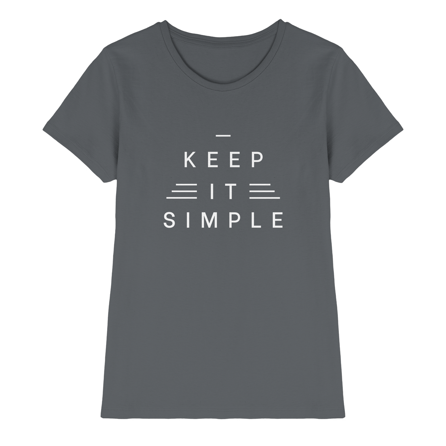Keep it simple Ladies Premium Shirt