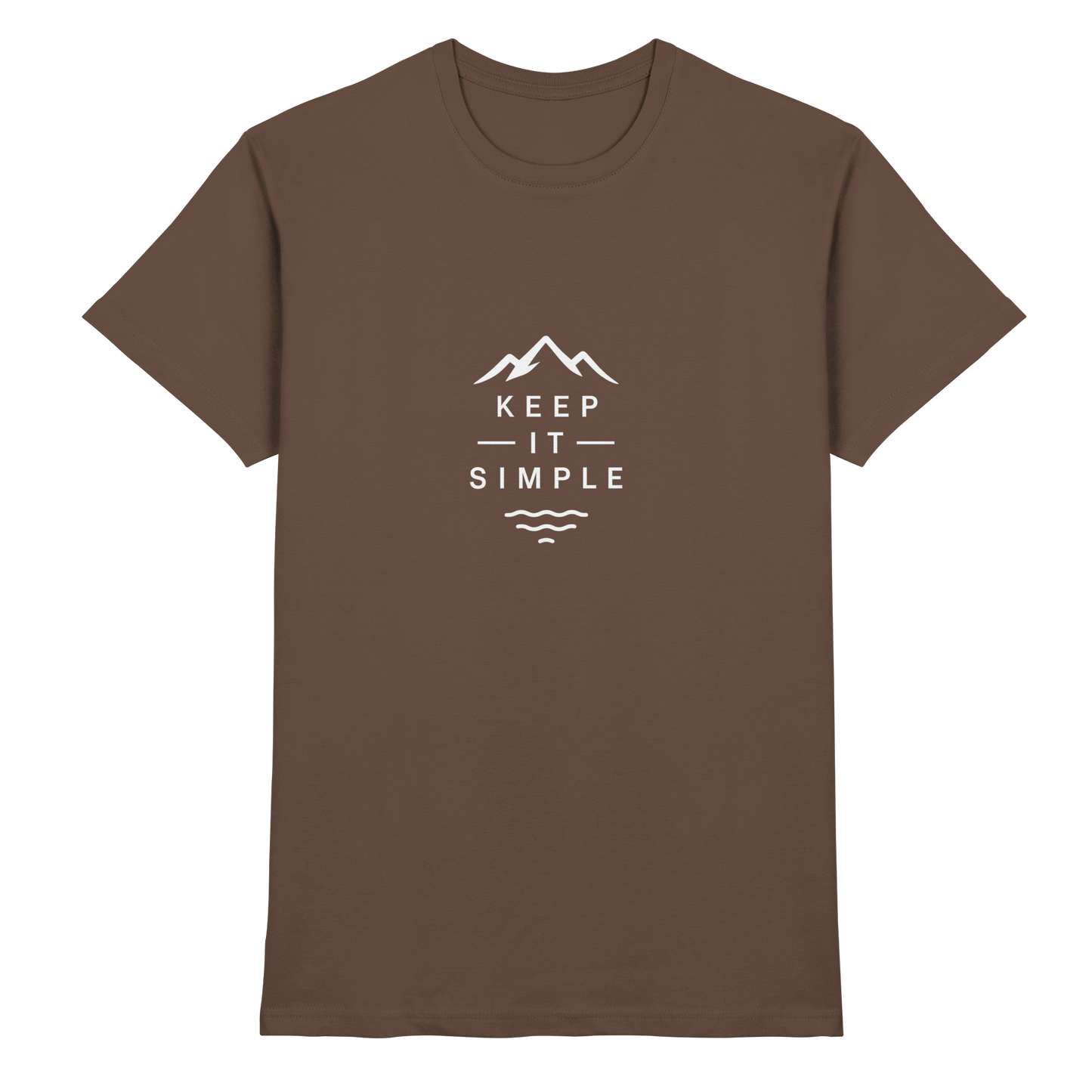 Keep it simple mountain - Premium Shirt