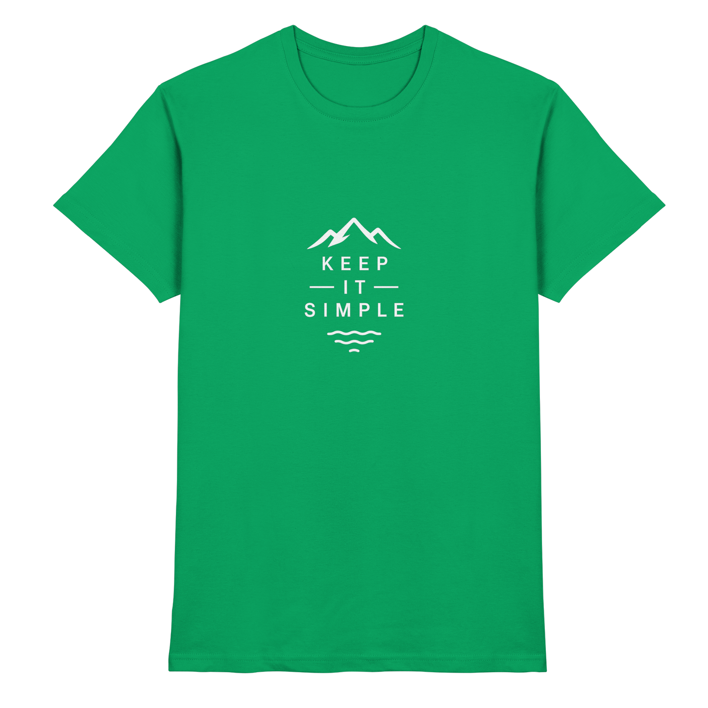 Keep it simple mountain - Premium Shirt