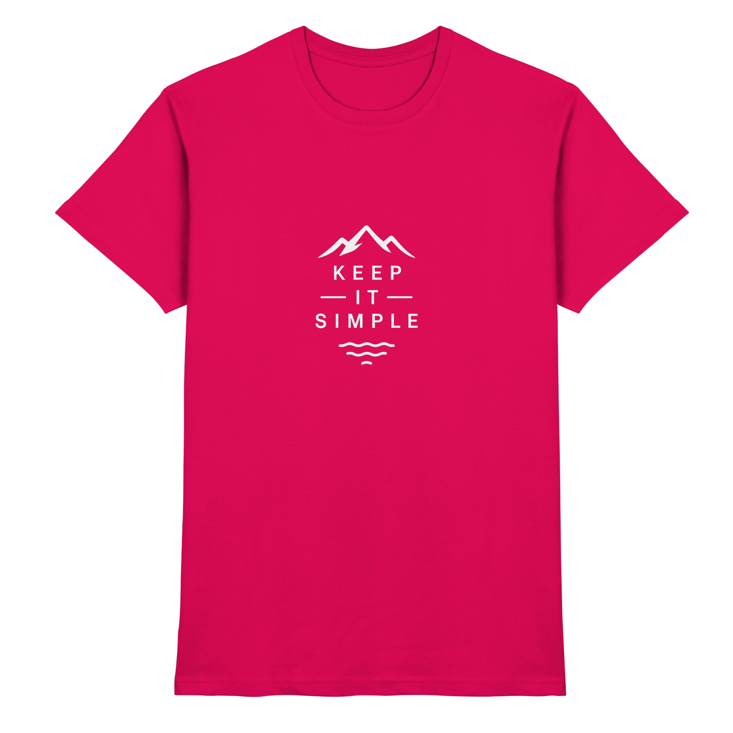 Keep it simple mountain - Premium Shirt