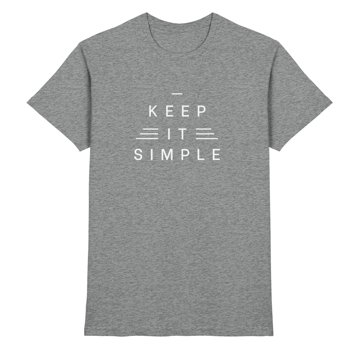 Keep it simple Herren T-shirt - Premium Shirt