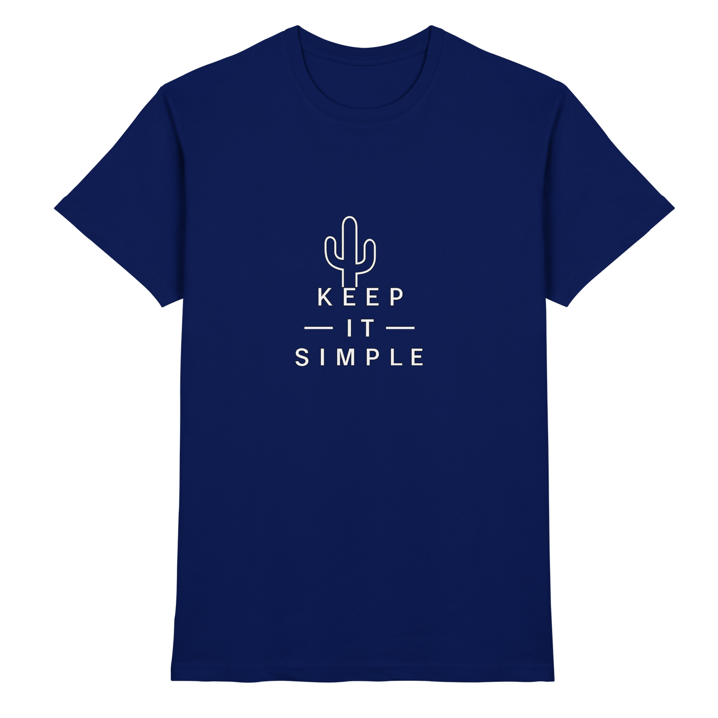 Keep it simple cactus T-shirt Herren - Premium Shirt
