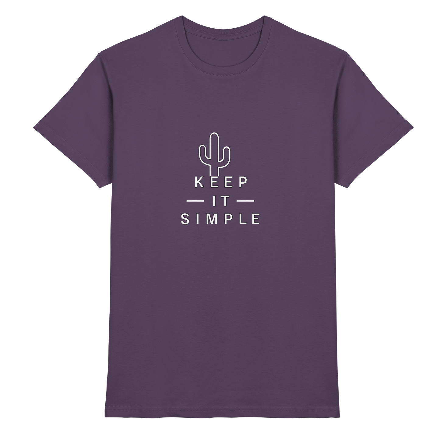 Keep it simple cactus T-shirt Herren - Premium Shirt