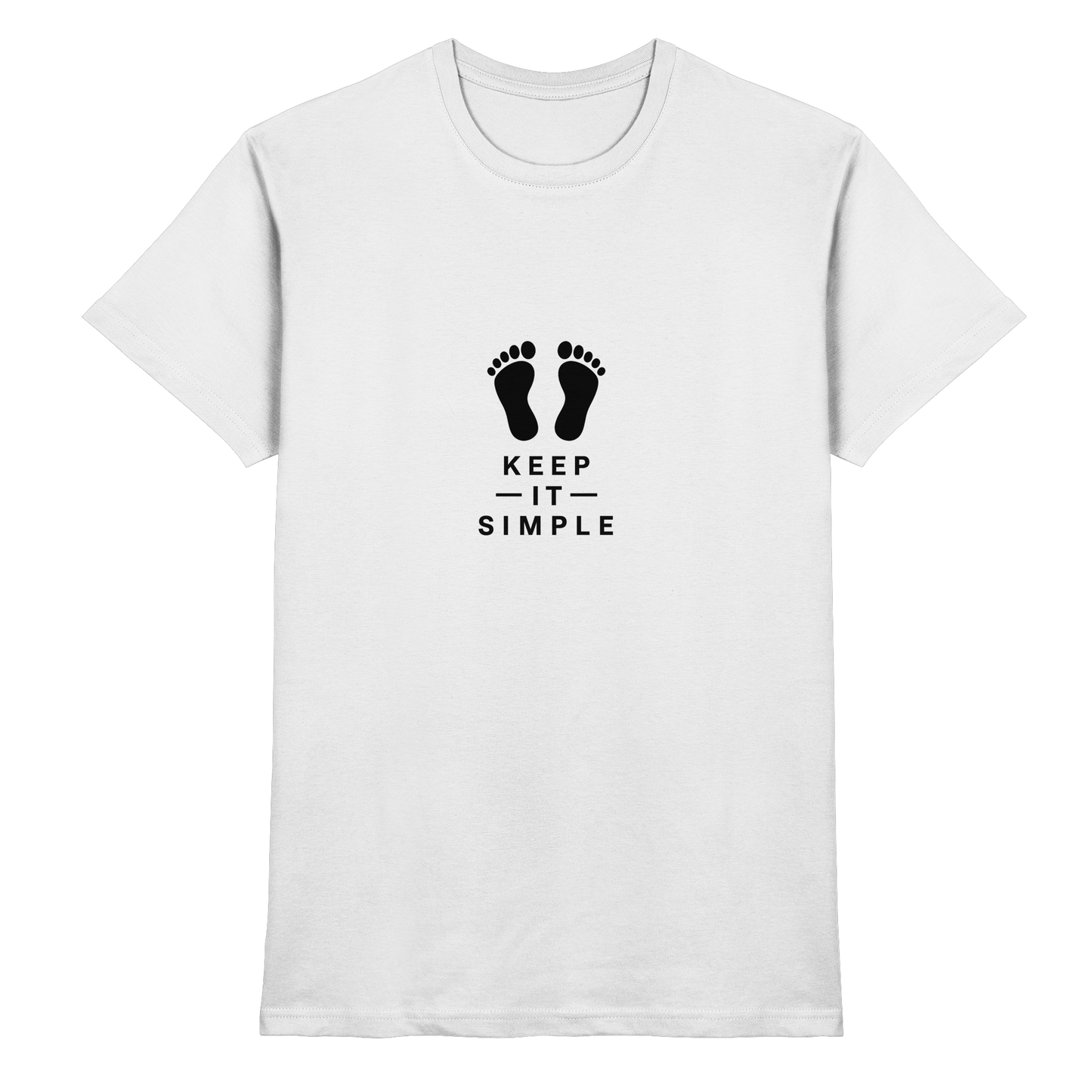Keep it simple foot - Premium Shirt