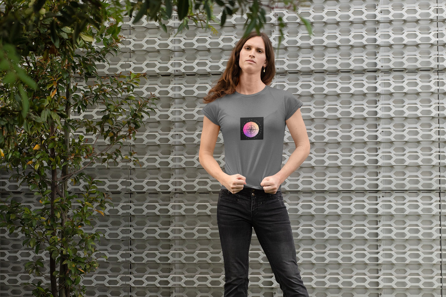 Your own inner compass - Ladies Premium Shirt