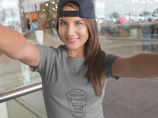 Need Coffee - Ladies Premium Shirt