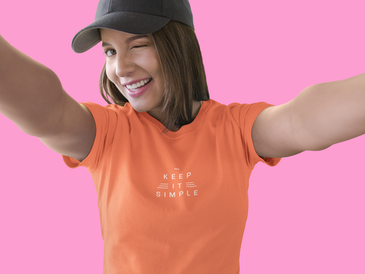 Keep it simple Ladies Premium Shirt